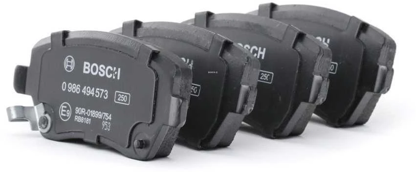 "Bosch" BP1494 stabdžių trinkelės - priekinė ašis - sertifikuota pagal ECE-R90 - 1 komplektas su 4 trinkelėmis