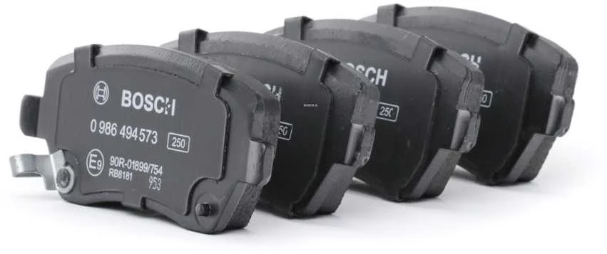 "Bosch" BP1494 stabdžių trinkelės - priekinė ašis - sertifikuota pagal ECE-R90 - 1 komplektas su 4 trinkelėmis