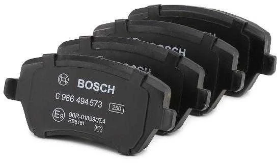 "Bosch" BP1494 stabdžių trinkelės - priekinė ašis - sertifikuota pagal ECE-R90 - 1 komplektas su 4 trinkelėmis