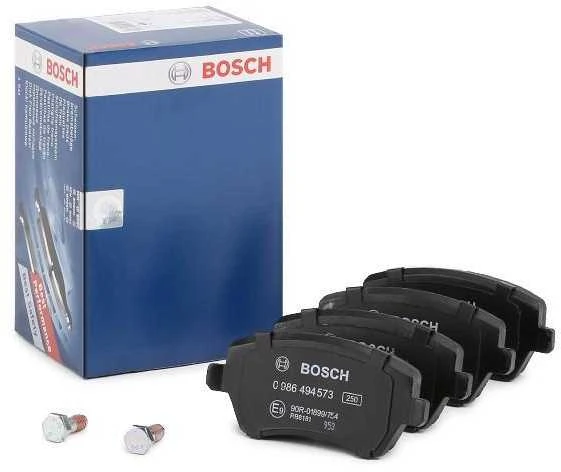 "Bosch" BP1494 stabdžių trinkelės - priekinė ašis - sertifikuota pagal ECE-R90 - 1 komplektas su 4 trinkelėmis