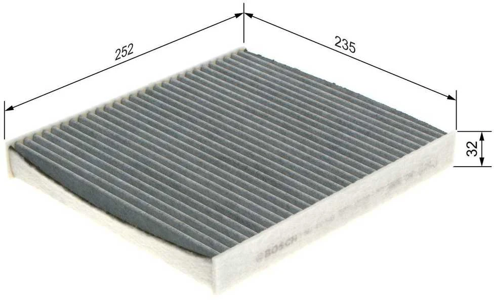 Bosch Klimato Filtras Apsaugoti Neapibrėžtą Žiedadulkių Filtrą Audi A3 A4 A6 VW Golf Passat Skoda Octavia 6Q0820040A 6Q0820040B