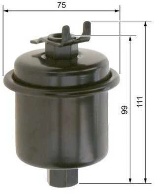 BOSCH degalų filtras 0450905916 16010-SCA-000
