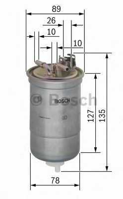 Bosch Kuro Filtras Audi A4 A6 2.0 TDI 140 163 170 HP 4F2 8EC 8ED 4F5 026129620A 026129620B