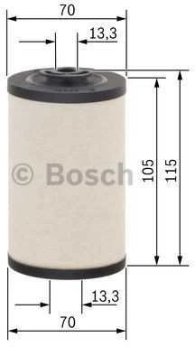 BOSCH degalų filtras 1457429359