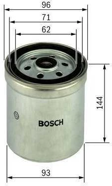 BOSCH degalų filtras 1457434421 0261155613