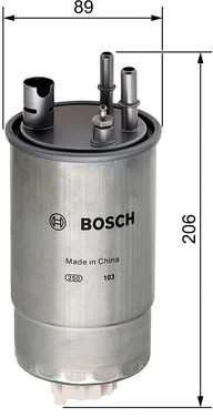 BOSCH degalų filtras F026402049 1542785