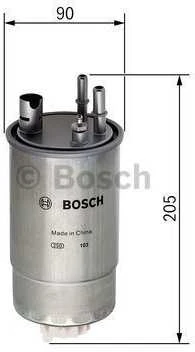 BOSCH degalų filtras F026402049 1542785