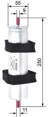 BOSCH degalų filtras F026402068 4F0127401F