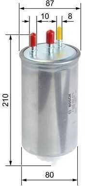 BOSCH degalų filtras F026402075 6001552226