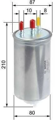 BOSCH degalų filtras F026402075 6001552226