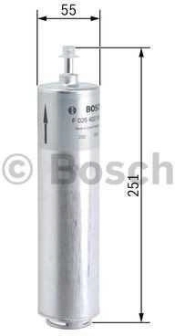 BOSCH degalų filtras F026402085 0261155613