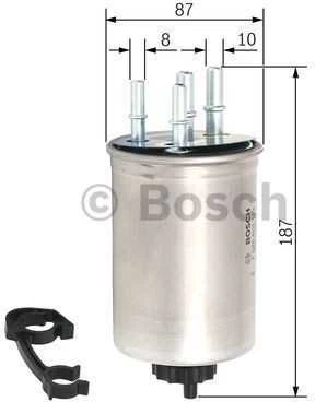 BOSCH degalų filtras F026402113 C2C22269