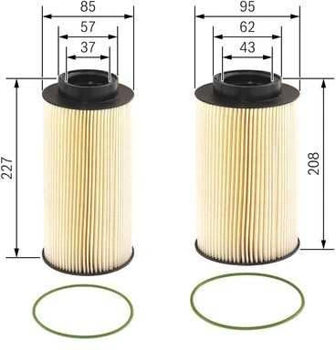 BOSCH degalų filtras F026402146 2003505