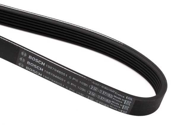 BOSCH diržas su V formos briaunomis 1987946051