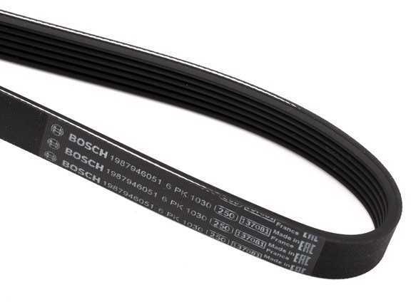 BOSCH diržas su V formos briaunomis 1987946051