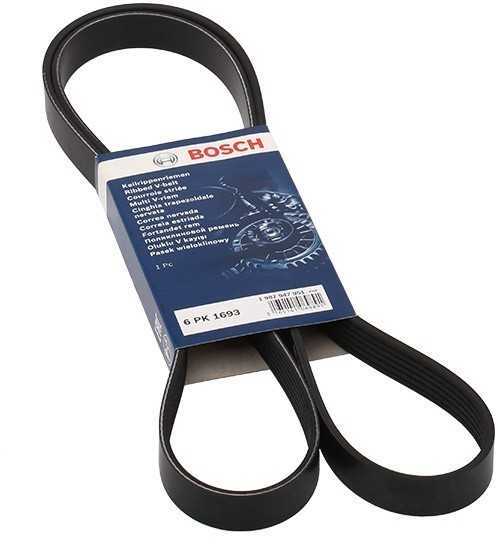 Bosch Diržas su V formos briaunomis AUDI A3 A4 A6 HYUNDAI Sonata Trajet RENAULT 19 21 SEAT Altea Leon SKODA Octavia Fabia TOYOTA Corolla VW Golf Polo 1T0 893 501 1T0 893 501 A