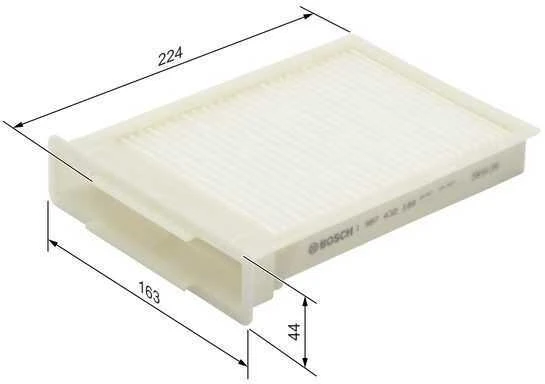 BOSCH filtras, salono oro 1987432189 0261155613