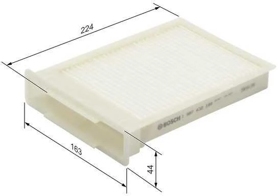 BOSCH filtras, salono oro 1987432189 0261155613