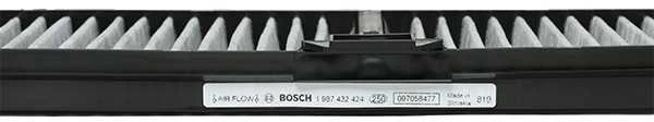BOSCH filtras, salono oro 1987432424 0261155613