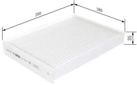 BOSCH filtras, salono oro 1987435010 272775081R