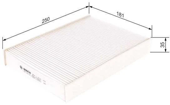 BOSCH filtras, salono oro 1987435057 272775081R