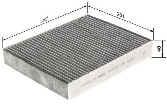 BOSCH filtras, salono oro 1987435567 64119361715