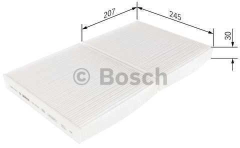 Bosch Filtras Salono Oro Filtras BMW 5 7 Serija 520d 530d 640d 13617537124 13717537125