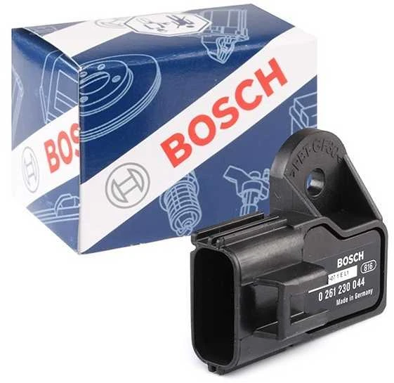 Bosch Įsiurbimo kolektoriaus slėgio jutiklis Ford Ranger Mondeo Fiesta Focus Galaxy S-Max Transit Volvo S40 V50 S80 C30 V70 6M51 8V2Q9F593AA 8V2Q9F593AB