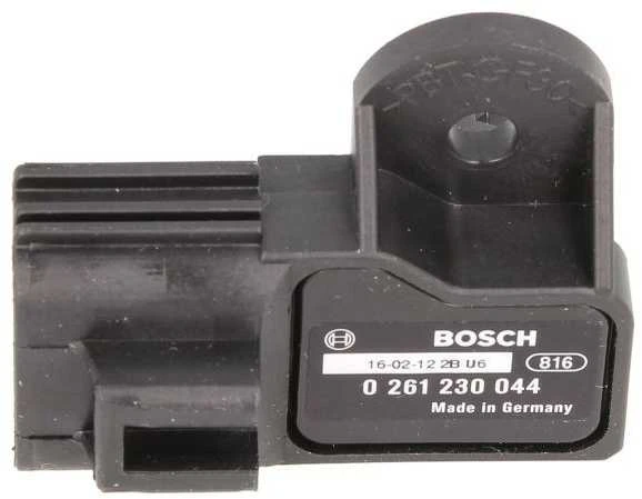Bosch Įsiurbimo kolektoriaus slėgio jutiklis Ford Ranger Mondeo Fiesta Focus Galaxy S-Max Transit Volvo S40 V50 S80 C30 V70 6M51 8V2Q9F593AA 8V2Q9F593AB