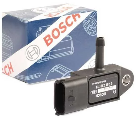 BOSCH įsiurbimo kolektoriaus slėgio jutiklis 0261230119 1338678