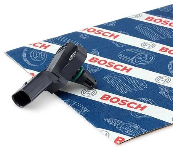 BOSCH jutiklis, įsiurbimo kolektoriaus slėgio jutiklis 0281006152 03P906081