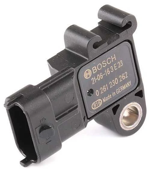 BOSCH jutiklis, įsiurbimo kolektoriaus slėgio jutiklis 0261230262 6PP358152051