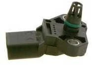 BOSCH jutiklis, įsiurbimo kolektoriaus slėgio jutiklis 0261230208 038906051E