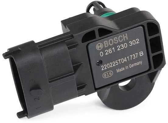 BOSCH jutiklis, įsiurbimo kolektoriaus slėgio jutiklis 0261230302 1920FT