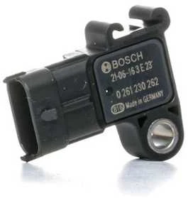 BOSCH jutiklis, įsiurbimo kolektoriaus slėgio jutiklis 0261230262 6PP358152051