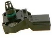 BOSCH jutiklis, įsiurbimo kolektoriaus slėgio jutiklis 0261230208 038906051E