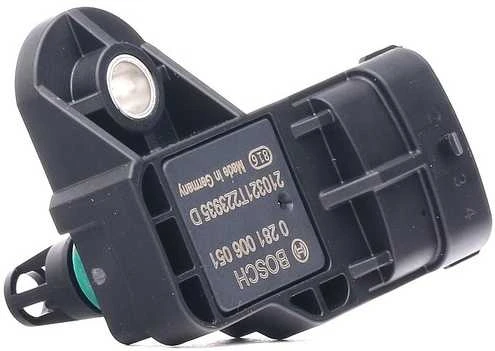 BOSCH jutiklis, įsiurbimo kolektoriaus slėgio jutiklis 0281006051 B00C81T01O