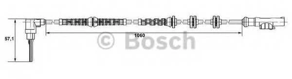 Bosch Jutiklis Ratų Greičio Fiat Ducato 230 244 250 280 290 2.0 2.8 1.9 TD 2.5 D 2.5 TD 0281002436 0470501022 0470501023