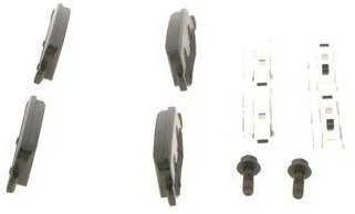 Bosch Keraminių stabdžių trinkelių rinkinys Mercedes Benz A klasės A1694201420