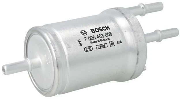 Bosch Kuro filtras AUDI A3 A6 SEAT Ibiza Leon SKODA Fabia Octavia 1.2 1.4 1.6 1595 1598 3.2 V6 6Q0 121 401 6Q0 121 402