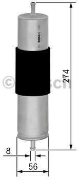 Bosch Kuro Filtras BMW X5 E53 3.0 d 211hp 218hp 17217502664 17217502665