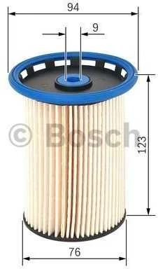 Bosch Kuro Filtras Porsche Cayenne VW Touareg II 3 0 TDI 7P5 7P6 059133843 059133843A 059133843B