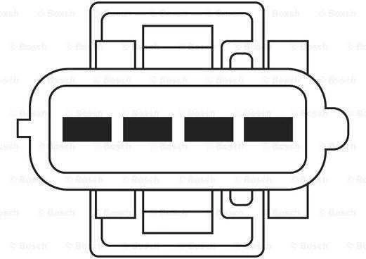 BOSCH Lambda jutiklis 0258006027 04C906262