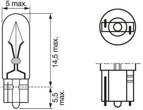 BOSCH lemputė 1987301024 1987302208