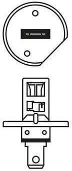BOSCH lemputė 1987301051 01V409057