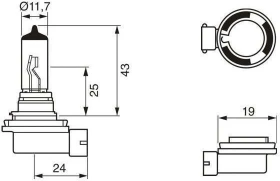BOSCH lemputė 1987301339