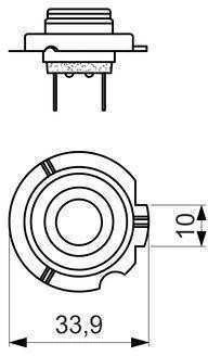 BOSCH lemputė 1987302091 64180L