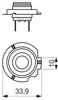 BOSCH lemputė 1987302091 64180L