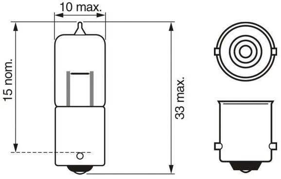 BOSCH lemputė 1987302231 ZF259010069