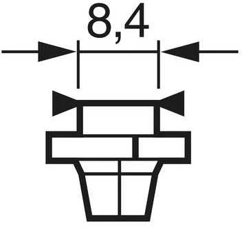 BOSCH lemputė 1987302243 2098939